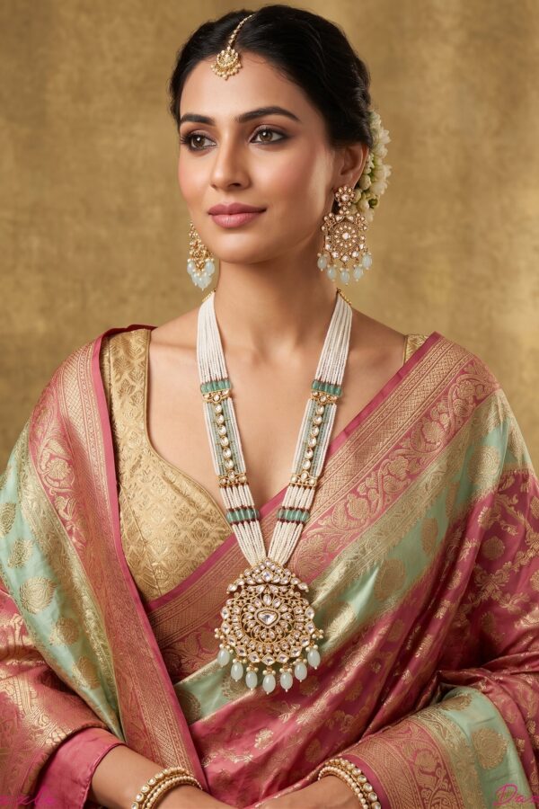 Luxury Handcrafted Kundan Necklace