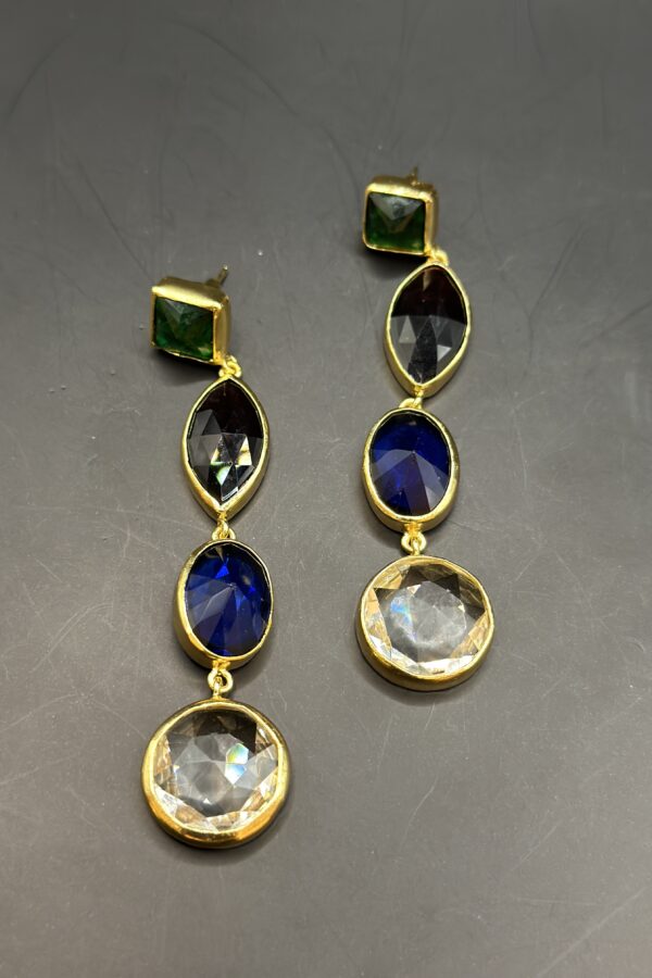HANDMADE-LONG EARRING