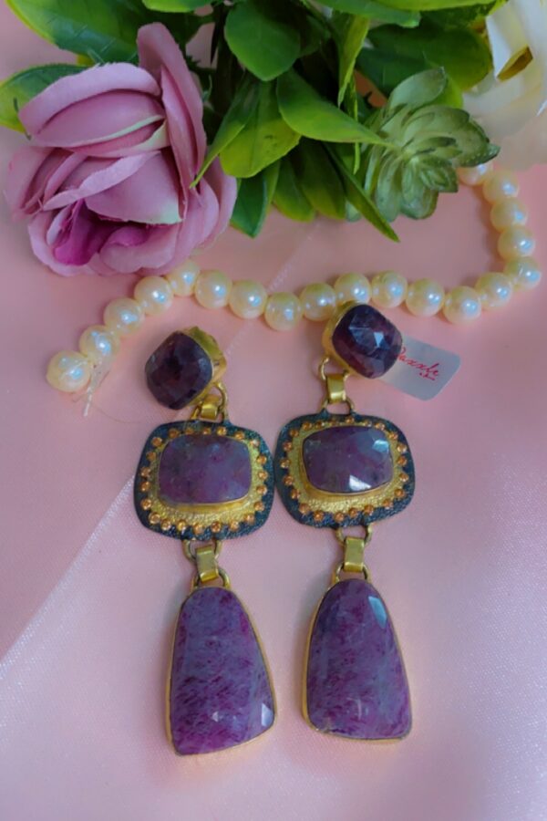 COSTUME-LONG EARRING