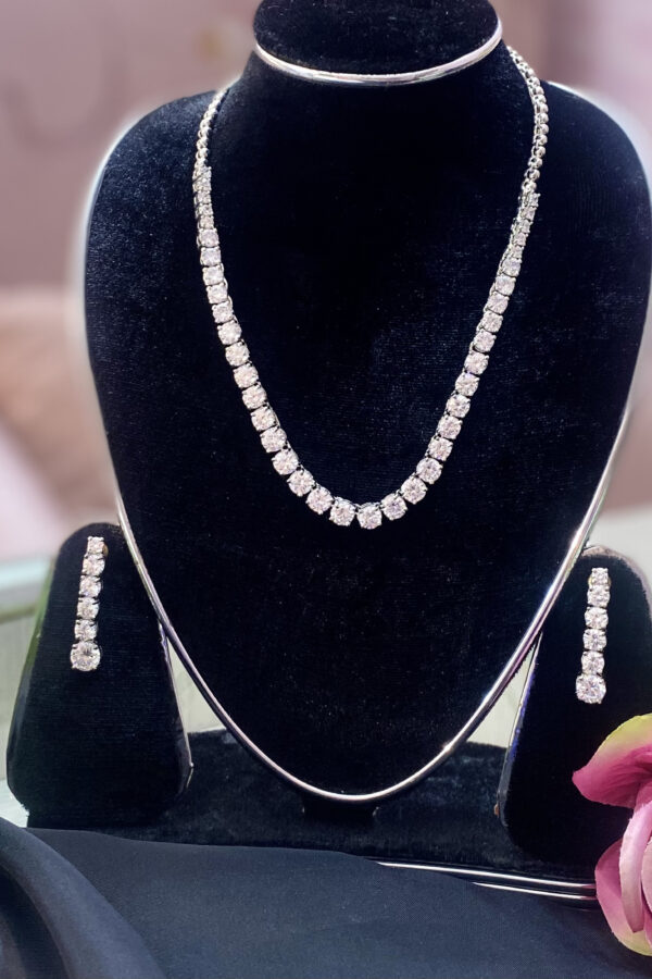 AD NECKLACE-SILVER