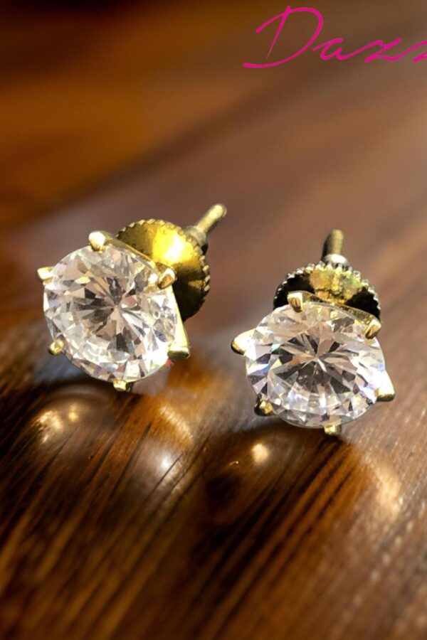 FLORAL SHAPE TOPS MADE WITH CUBIC ZIRCONIA