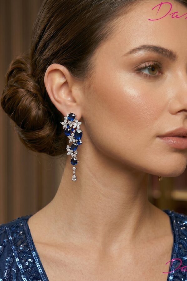 🦋 Blue Elegance – Timeless earrings for every occasion. Order Today!