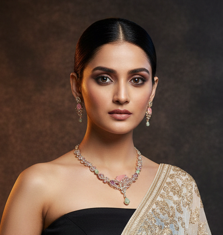 AD-NECKLACE-MULTI COLOR