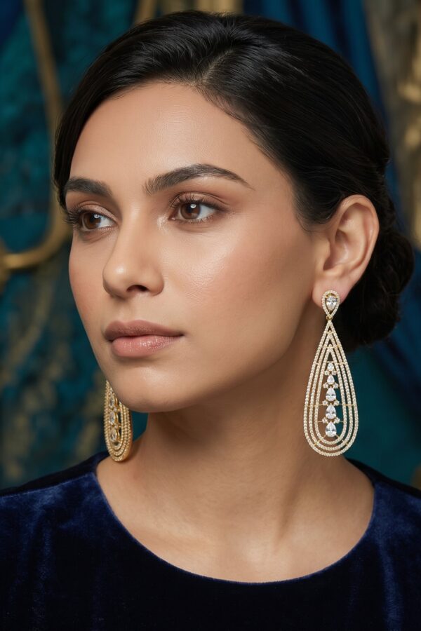 Ethnic Charm Long Earrings 🌟