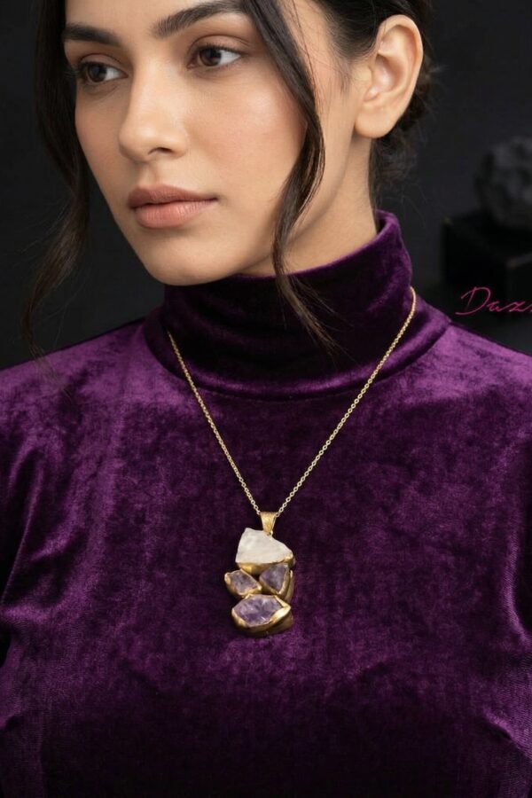 Royal Multicolor Gemstone Necklace