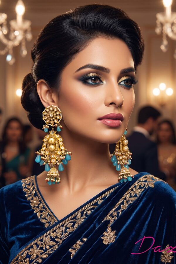 Regal Heritage Kundan Earrings