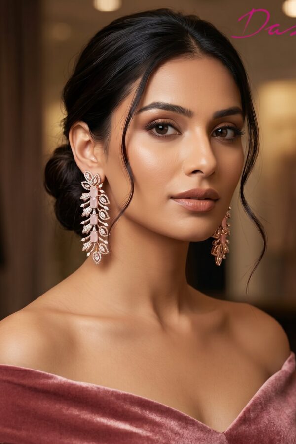 Pink Glam Earrings