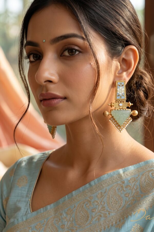 Heritage Kundan Earrings