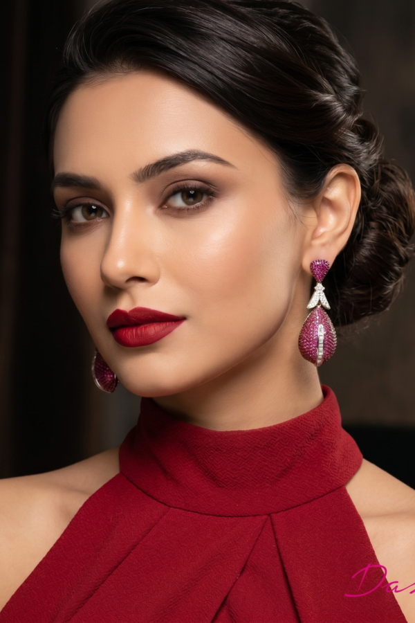 Passion Red Earrings