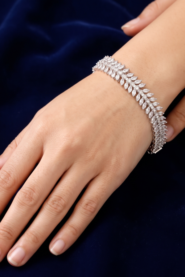 Diamond Line Tennis Bracelet