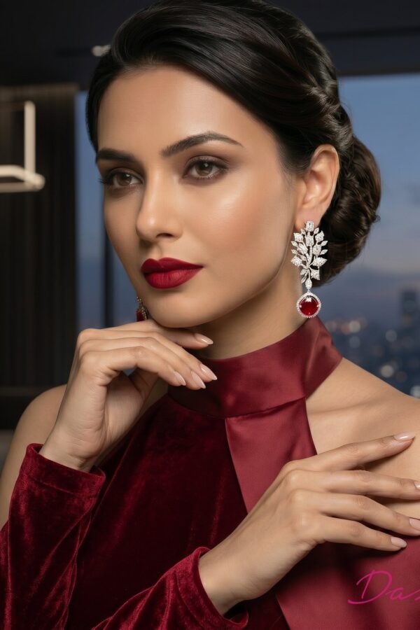 Velvet Ruby Earrings