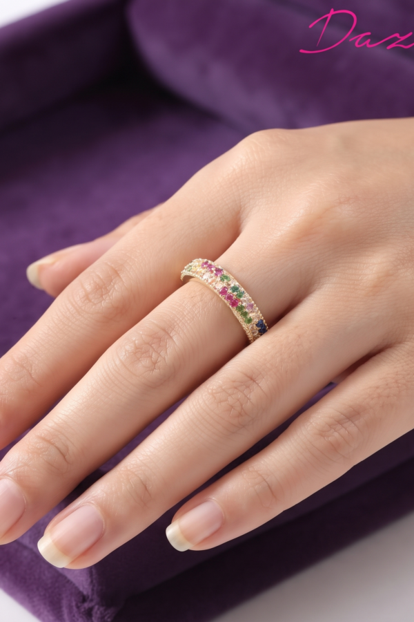 Royal Multi-Colour Ring