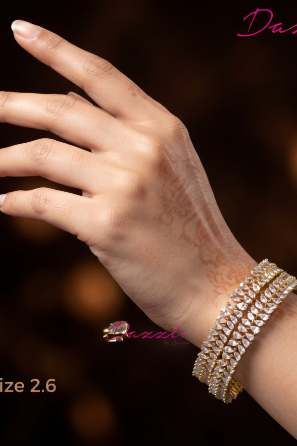 Elegant Rosegold Bangles