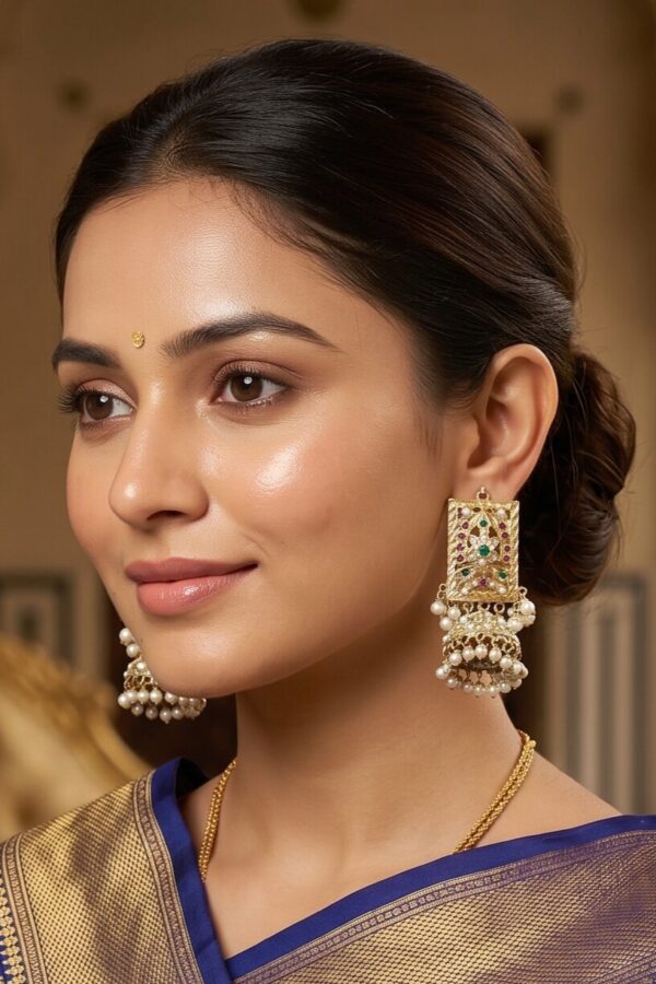 Maharani Jadau Earrings
