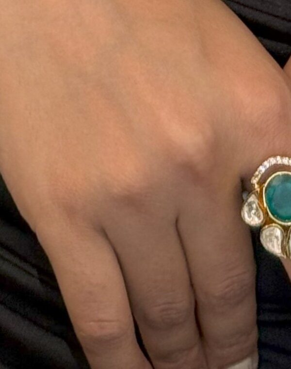 Royal Kundan Statement Ring