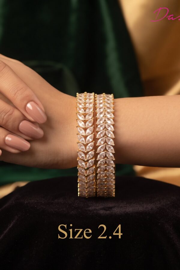 Dazzlebysonia Signature Rosegold Bangles