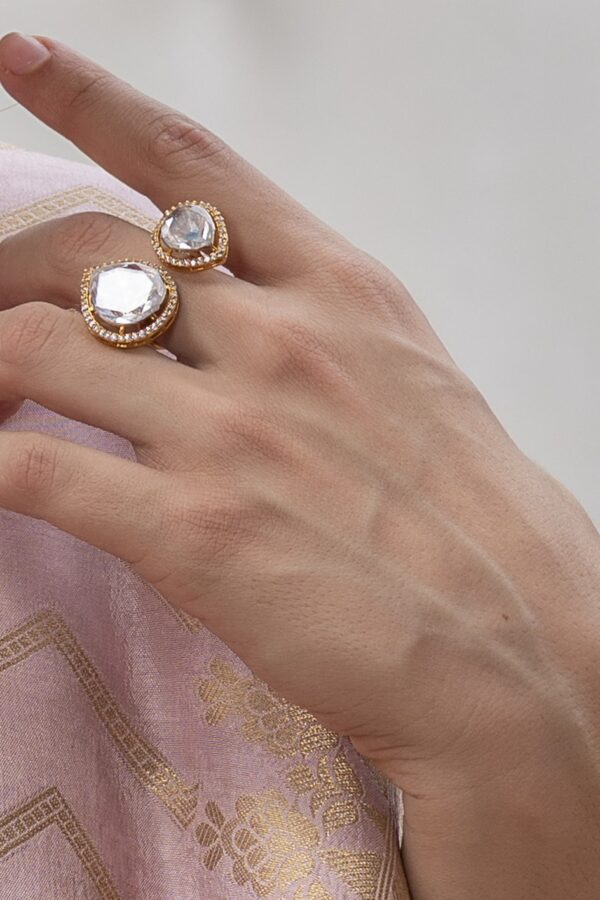 Royal Kundan Statement Ring