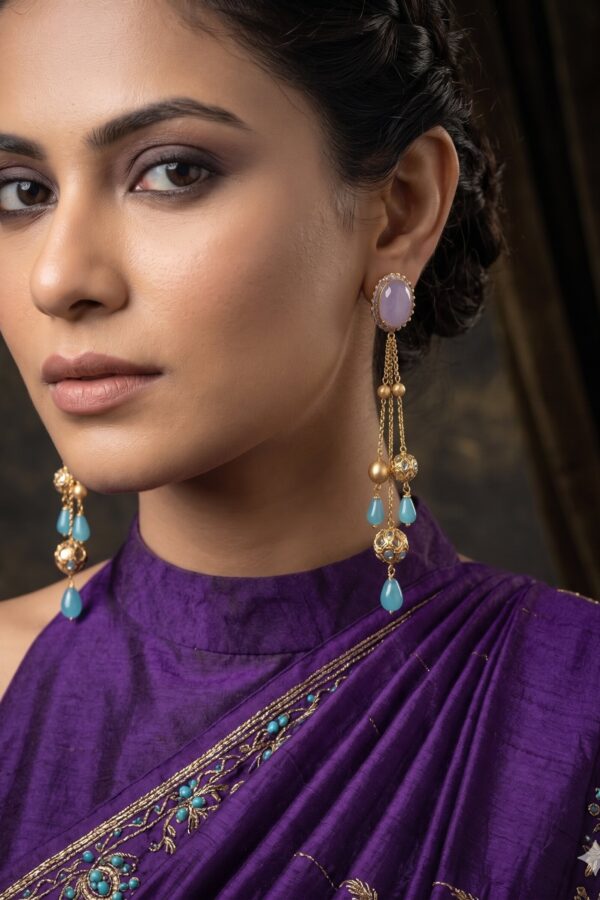 Heritage Kundan Earrings