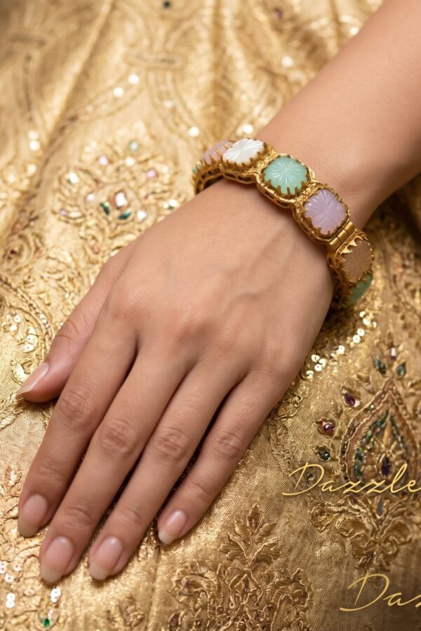 Royal Heritage Kundan Polki Bracelet