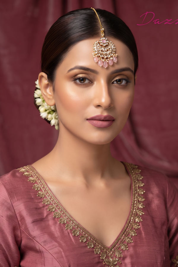 Royal Heritage Kundan Tikli