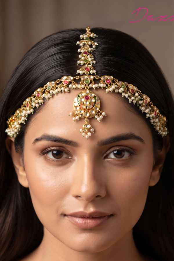 Heritage Tikka Mathapatti Headpiece